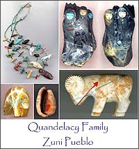 Quandelacy Family (Zuni Pueblo) 